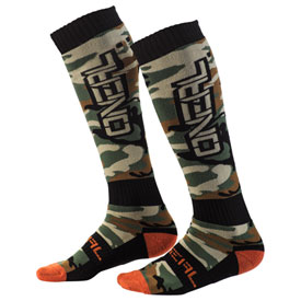 O'Neal Racing Pro MX Print Socks Size 10-13 Woods Camo