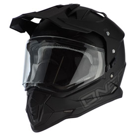 Oneal Sierra II Flat Cross Enduro Quad Off Road ATV Motocross Helmet MX SX helmet black