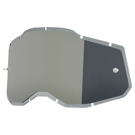 100% Accuri 2/Racecraft 2/Strata 2 Injected Replacement Lens  Silver Mirror