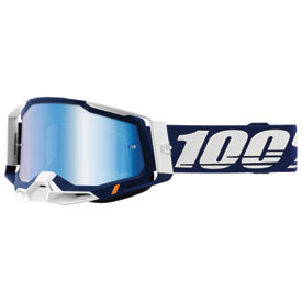 100% Racecraft 2 Goggle  Concordia Frame/Blue Mirror Lens