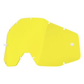 100% Accuri/Racecraft/Strata Replacement Lens  Yellow