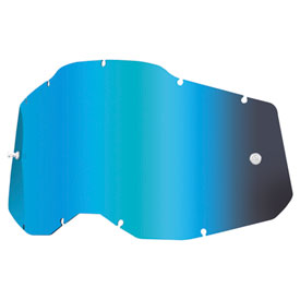 100% Youth Accuri 2/Strata 2 Replacement Lens  Blue Mirror