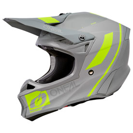 O'Neal Racing 10 Series Hyperlite Flow Helmet Large Grey/Neon