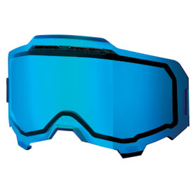 100% Armega/ARmatic Replacement Lens  Blue Mirror Vented Dual