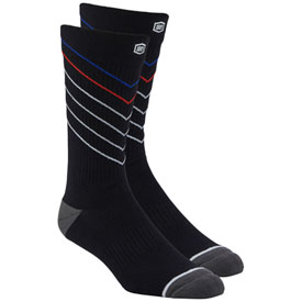 100% Urban Casual Socks Size 6-10 Black