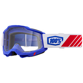 100% Accuri 2 Goggle  Kolby Frame/Clear Lens