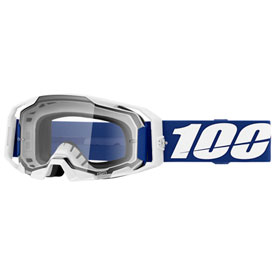 100% ARmatic Goggle  Blue Frame/Clear Lens
