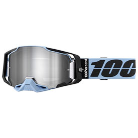 100% Armega Goggle  Petros Frame/Silver Mirror Lens