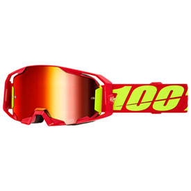 100% ARmatic Goggle  Red Frame/Red Mirror Lens