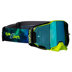 100% Armega Goggle  Seven Haze Frame/Blue Mirror Lens