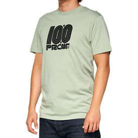 100% Pecten T-Shirt Small Green
