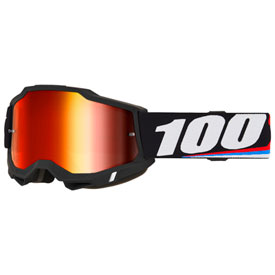 100% Accuri 2 Goggle  Magnus Frame/Red Mirror Lens