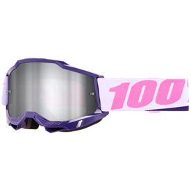 100% Accuri 2 Goggle  Yumiko Frame/Silver Mirror Lens