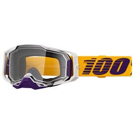 100% Armega Goggle  Difenbak Frame/Clear Lens