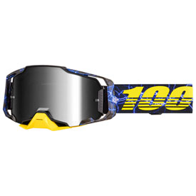 100% Armega Goggle  Furious Frame/Silver Mirror Lens