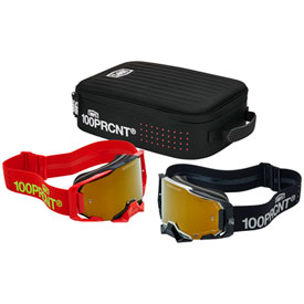 100% Dual Armega Racer Pro Pack  Black/Red