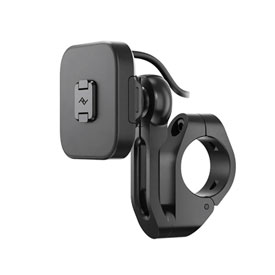 Peak Design Qi2 Charging Motorcycle Handlebar Phone Mount  Black