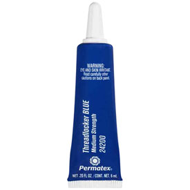 Permatex Medium Strength Blue Threadlocker 6 ml Tube
