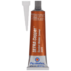 Permatex Ultra Copper Maximum Temperature RTV Silicone 3 oz.