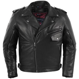 Pokerrun Outlaw 2.0 Leather Motorcycle Jacket