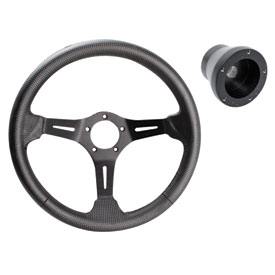 Polaris Deluxe Performance Steering Wheel with Adapter