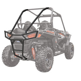 Polaris Deluxe Rear Bumper with Upper Cab Frame Extension