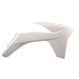 Polisport Radiator Scoops  16 White
