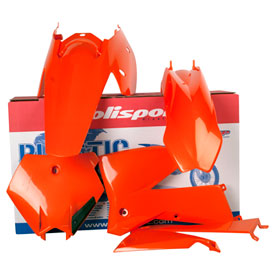 Polisport Complete Replica Plastic Kit  KTM Orange