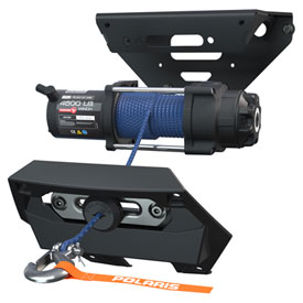 Polaris PRO HD Winch with Rapid Rope Recovery 4500 lb.