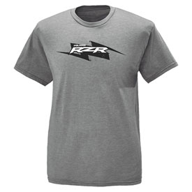 Polaris RZR Bolt T-Shirt Medium Charcoal Heather