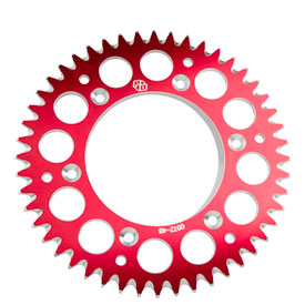 Primary Drive Rear Aluminum Sprocket 38 Tooth Red