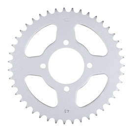 Primary Drive Rear Steel Sprocket 43 Tooth Silver