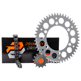 Caltric Steel O-Ring Drive Chain & Sprocket Kit Compatible with Honda Trx400X 2009 2012 2013 2014 