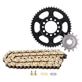 Primary Drive Steel Kit & Gold Racing Chain