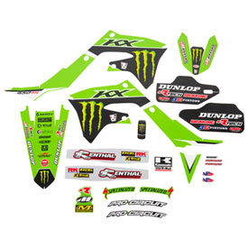Pro Circuit Monster Energy/Pro Circuit/Kawasaki Team Graphic Kit 2022