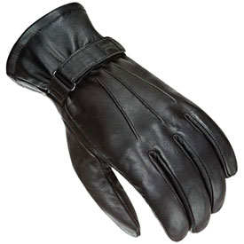 Power-Trip Women's Jet Black Lined Gloves