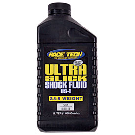 Race Tech Ultra Slick Shock Fluid 2.5-5W 32 oz.