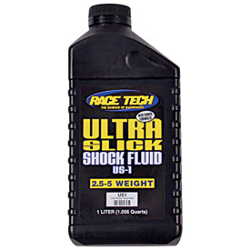 Race Tech Ultra Slick Shock Fluid 2.5-5W 32 oz.