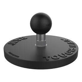 Ram Mounts Tough-Mag Ball Base with 1" Ball 88mm Diameter