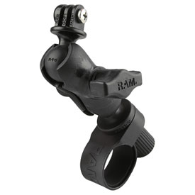 Ram Mounts Ram Tough-Strap Double Ball Mount with Universal Action Camera Adapter