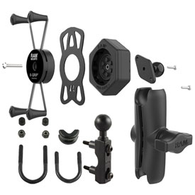 Ram Mounts Quick-Grip XL Phone Mount with Vibe-Safe Adapter & 1" Ball
