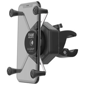 Ram Mounts X-Grip Large Phone Mount with Vibe-Safe & Small Tough-Claw