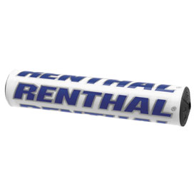 Renthal Factory SX Crossbar Pad 10" White/Blue