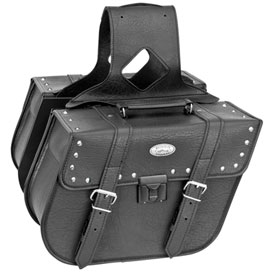 River Road Quest Slant Zip-Off Rigid Saddlebags with Security Lock