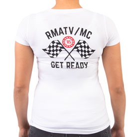 Rocky Mountain ATV/MC Women's Checker T-Shirt