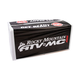 Rocky Mountain ATV/MC Logo Hay Bale Cover  Black/White/Red