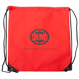 Rocky Mountain ATV/MC Drawstring Bag  Red