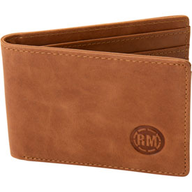 Rocky Mountain ATV/MC Brown Bi-Fold Leather Wallet