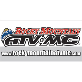 Rocky Mountain ATV/MC Logo Banner 2015 | ATV | Rocky Mountain ATV/MC