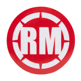 Rocky Mountain ATV/MC Icon Reflective Decal 3" Red